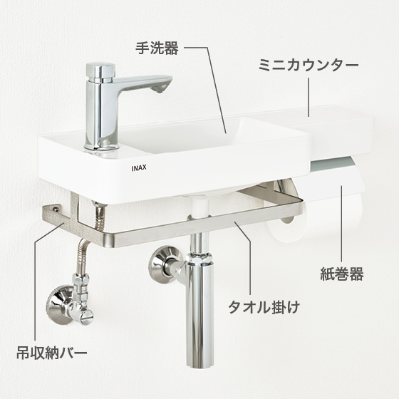 トイレ手洗 オールインワン | 株式会社カンセイ